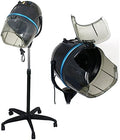 JungleA Professional Bonnet Hair Dryer Stand Up High Speed Blow Dryer w/Rolling Wheels Base Temperature/Time/Height Adjustable Equipment Suitable All Hair Types for Beauty Spa Home Salon
