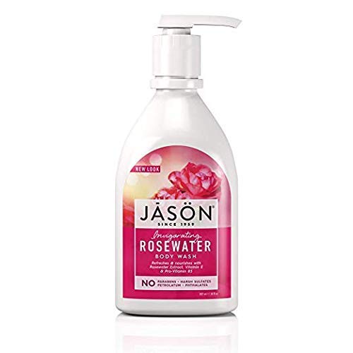 JASON Natural Body Wash Calming Lavender &amp Invigorating Rosewater 30 Oz (2 Pack)