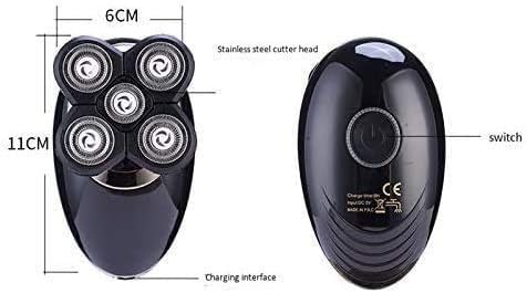 Electric Shavers for Men 4 in1 Mens Electric RazorDry Wet Waterproof Man Rotary ShaverPortable Facial Cordless Shaver Travel USB Rechargeable for Face Shaving Husband Dad