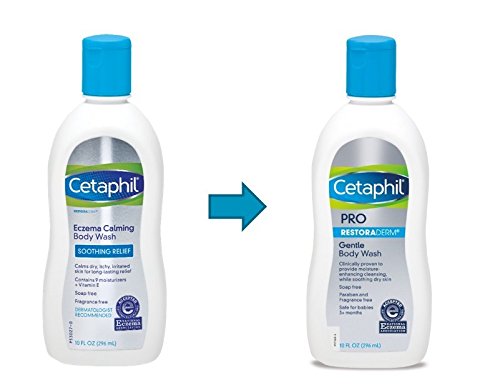 Cetaphil Restoraderm Pro Eczema Calming Body Wash 10 Ounce (Packaging May Vary)