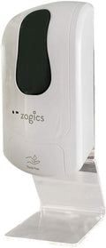 Zogics Touch-Free Automatic Gel Hand Sanitizer Dispenser – Tabletop Stand Hand Sanitizer Container with Touch-Free Sensors (White)