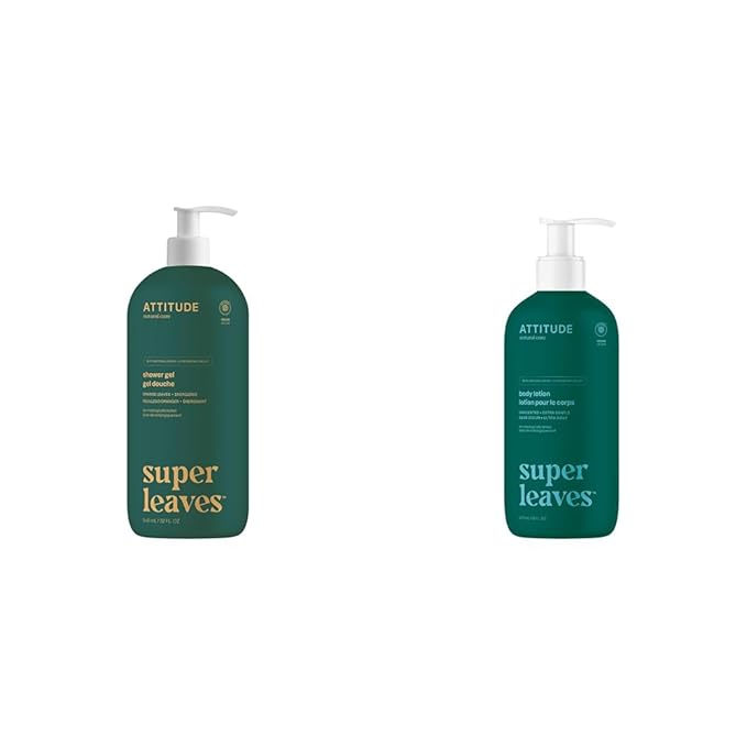 ATTITUDE Body Wash EWG Verified Dermatologically Tested Plant &amp Body Lotion EWG Verified Dermatologically Tested Plant and Mineral-Based Ingredients Vegan Beauty Products