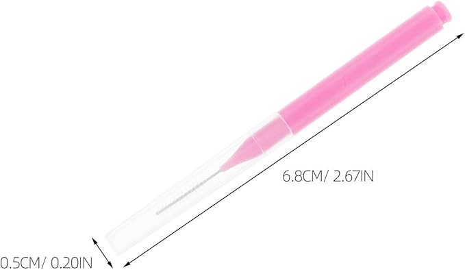 ABOOFAN 100pcs Interdental Brushes: Oral Care Brushes for Plaque Removal &amp Gum Health - Soft Bristled Dental Picks for Braces &amp Dental Devices