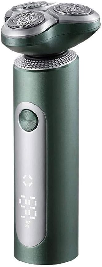 Electric Razor for Men Shavers for Men Rotary Shaver Razor Wet and Dry IPX7 Waterproof USB Rechargeable with Precision Trimmer and Nose Trimmer Facial Cleansing Brush LED Display Fast Char