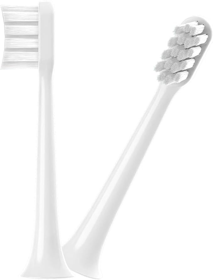 8 PCS Replacement Toothbrushes Head ForCompatible for XIAOMI MIJIA T200 White Deep Cleaning Electric Toothbrush Nozzles Soft Bristle