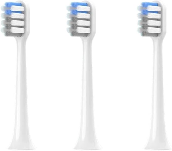 Replacement Toothbrush Heads Compatible for T200(White-3pcs)