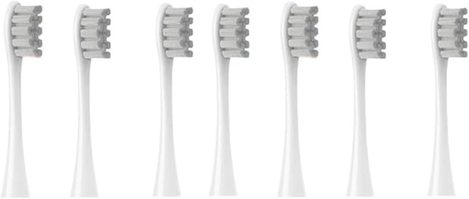 Compatible for Oclean 7pcs Replacement Heads Brush Soft Sonic Toothbrush Vacuum Bristle(Large)