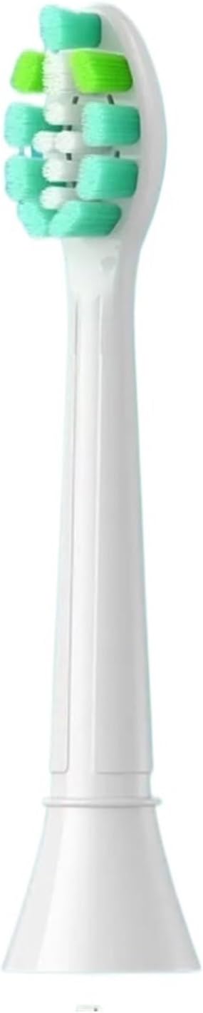 4-16pcs Replacement Toothbrush Heads Compatibility for Click-on Handles(16pcs Black)
