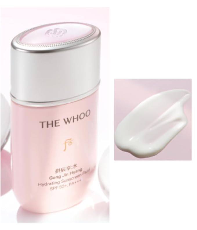 Korean Luxury The Whoo Gong Jin Hyang Hydrating Sunscreen Fluid SPF50/PA+++ 60ml/2.0fl oz