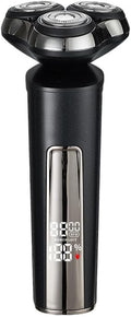 PATIGARU Electric Razors for Men - IPX7 Waterproof for Wet &amp Dry Shave Portable Razor with LCD Display Beard Trimmer Cordless with USB-C Charging Cable