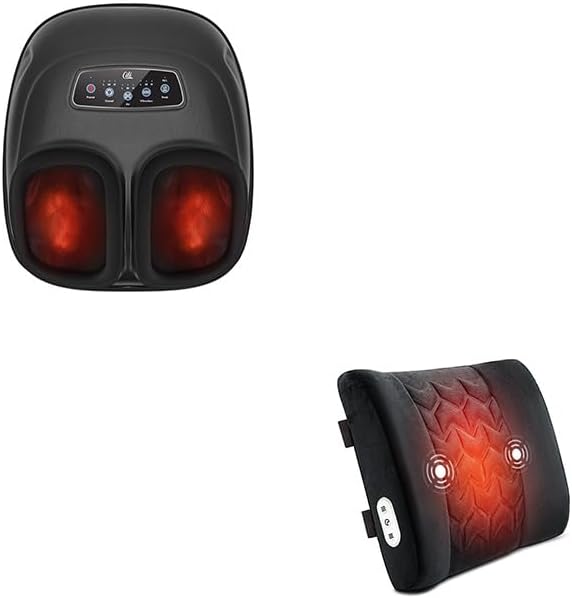 CILI Foot Massager &amp Lumbar Support Pillow
