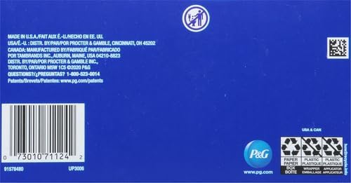 Tampax Pearl Tampons Super Plus Absorbency with Leakguard Braid Unscented 50 Count (Pack of 2)