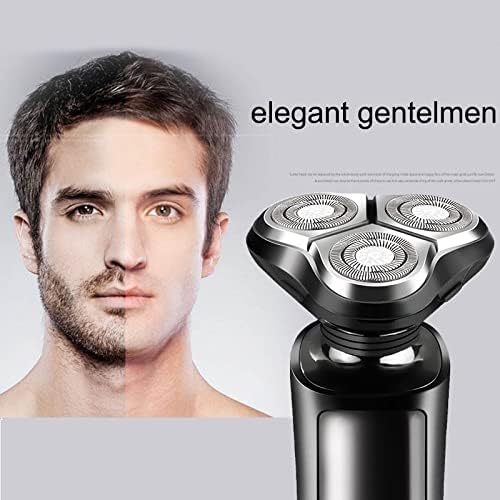 Head Shavers for Bald Men 3 in 1 Electric Shaver Razor for Men Shaving Machine 4D Smart Male Rechargeable Three-Head Nasal Hair Trimmer Kit