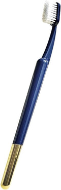 TRASK The Better Brush - Luxury Soft Bristle Dentist Designed Manual Toothbrush for Adults Indigo