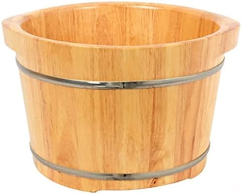 Foot Tub Wooden Foot Basin Reducing Stress Household Foot tub Foot tub Foot Bath Barrel Foot tub Foot tub Wash Foot Bath Barrel Foot Massage Foot Bath Wooden Bucket Foot Spa Household Wash Ba