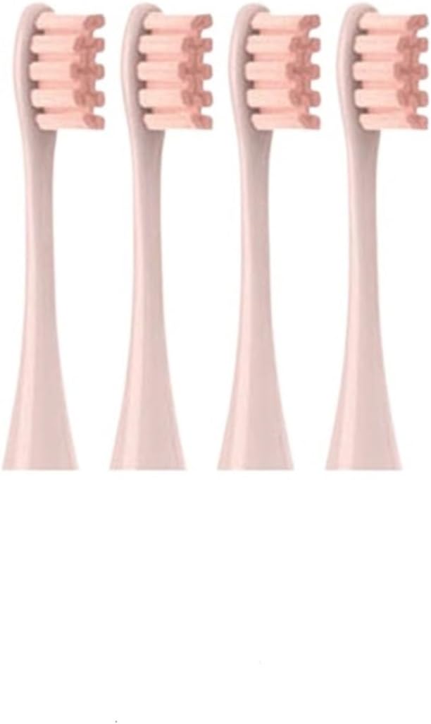 4/12 Pcs Replaceable Brush Heads Suitable Compatible for Oclean X/X PRO/ Z1/ F1/ One/Air 2 /SE Sonic Electric Toothbrush Refills(4pink)