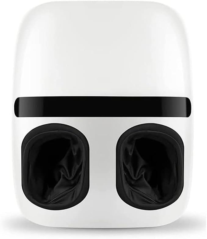Foot Massager Machine Deep Kneading Massager Delivers Relief for Tired Muscles and Plantar Multi-Level Settings &amp Adjustable Intensity for Home or Office Use (Color : White)