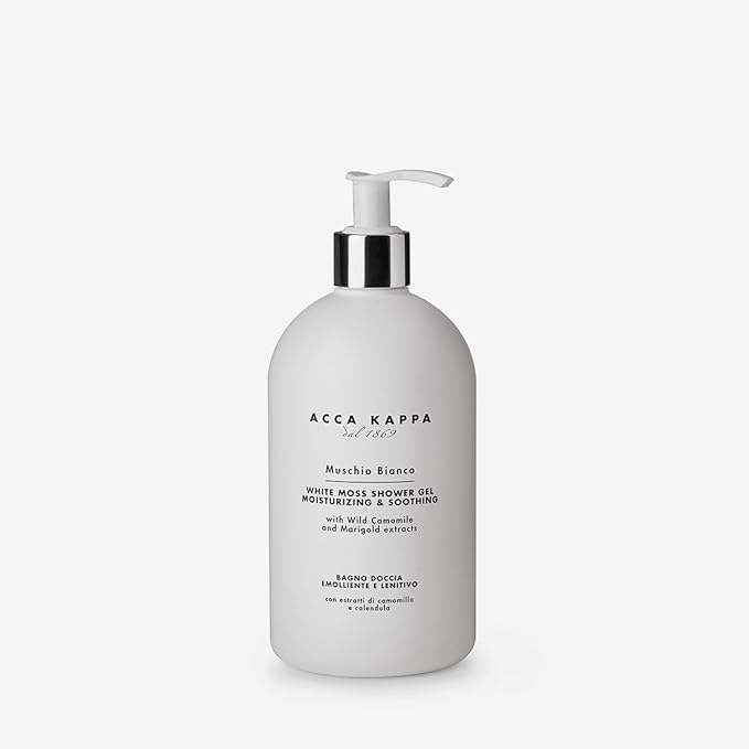 Acca Kappa White Moss Bath and Shower Gel – 500ml