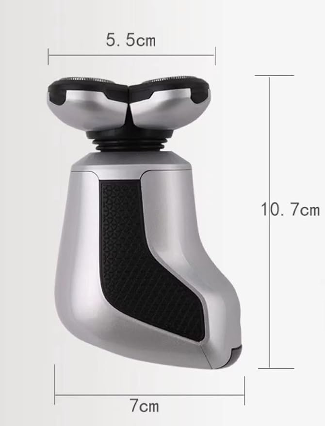 JYYBN Multifunctional5 in 1Electric Shavers for Men Bald Head Shaver Mens Electric Razors for Shaving Rechargeable Cordless Wet/Dry Rotary Shaver with Clippers Nose Hair Trimmer Facial Cleansing Brush