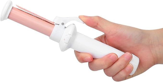 Hair Curler Ceramic Curling Iron Fast Heating Cordless Use 2500mAh Battery Ergonomic Handle Tourmaline Ceramics Charming Hairstyle Air Vent Rapid Air Discharge Dry Wet