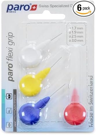 Paro Swiss FlexiGrip Sample Package 4 Different Sizes 6 Pack