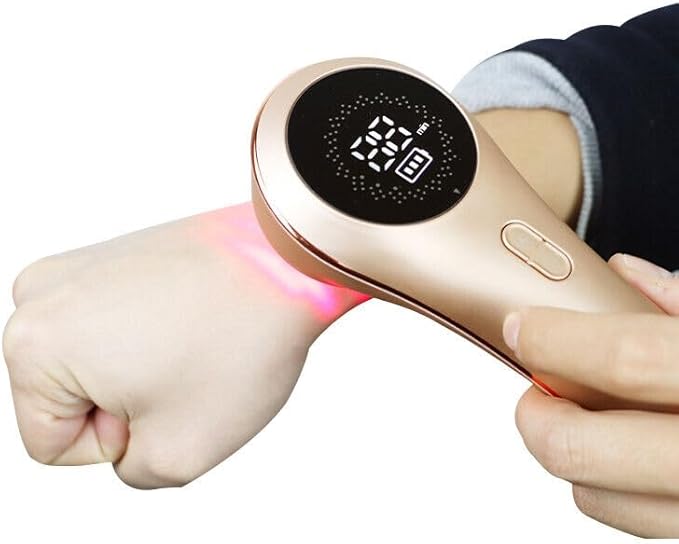 Innovative Red LED Light Device for Joint MuscleKnee Elbow Pain Relief Home Use Therapy 5 x 808 nm +11 x 650 nm