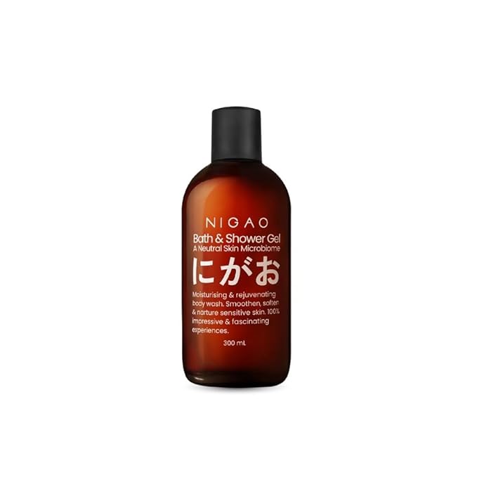 Bath &amp Shower Gel 300ml – Moisturizing &amp Refreshing Body Wash Gentle Cleansing Nourishing Care for Sensitive Skin Unisex