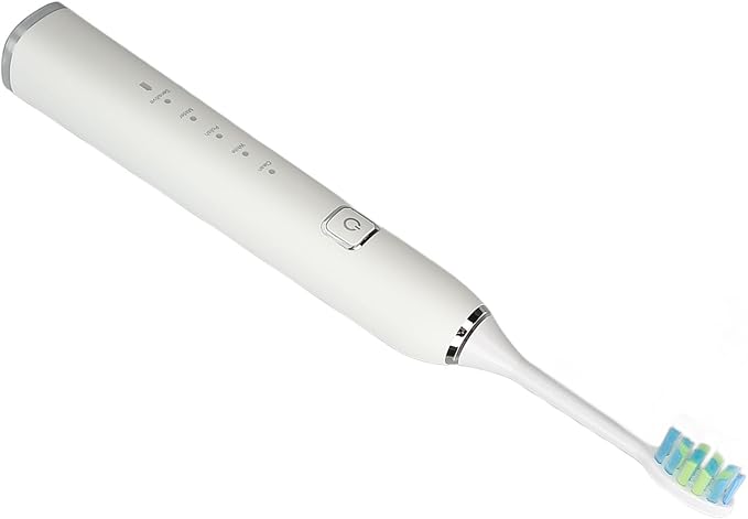 Pomya Electric Tooth Brush Smart Toothbrush IPX7 Powerful Motor for School (White)