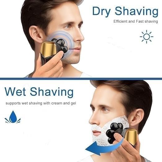 Electric Razor for Men 5 in 1 Shaver for Men Electric Shaver Powerful Bald Head Shaver Beard Shaving Machine for Men Razor Husband Boyfriend