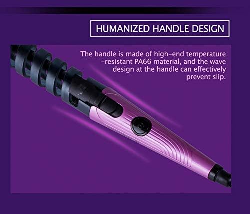 Magic Hair Curler Anti-Scald Roller Spiral Style Crimping Iron Salon Curling Wand Professional Women Hair Styling Tool