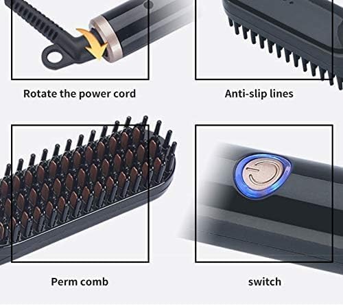 Professional Ceramic Corrugated Iron for Hair Corrugation Flat Irons Electric Curling Crimped Wide Plates Beauty Hair Iron