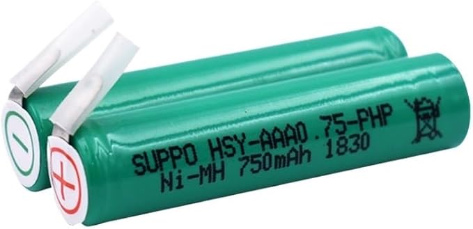 2.4V 750mAh Ni-MH Battery Compatible with Philips shavers S5070/S5078/S5079/S5081/S5082/S5090/S560/S561 Series.