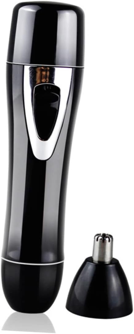 3pcs Nose Hair Trimmer Multi-Function USB Rechargeable Hair Removal Tool for Men and Women Compact Black Convenient and Portable Grooming