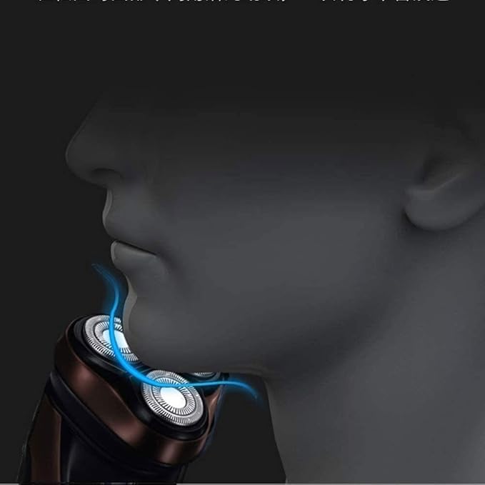 Electric Razor for Men Electric Shavers for Men Wet&ampDry Waterproof Mens Electric Razors for Shaving Face Rotary Shavers Men's Electric Shaver Razor with Pop-up Trimmer