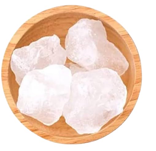 Natural Crystal Stone Deodorant (Fitkari/Alum) – Long-Lasting Mineral Block for Body Odor Control Stone Aftershave | Skin Freshness | 100 Grams | 3.5 oz
