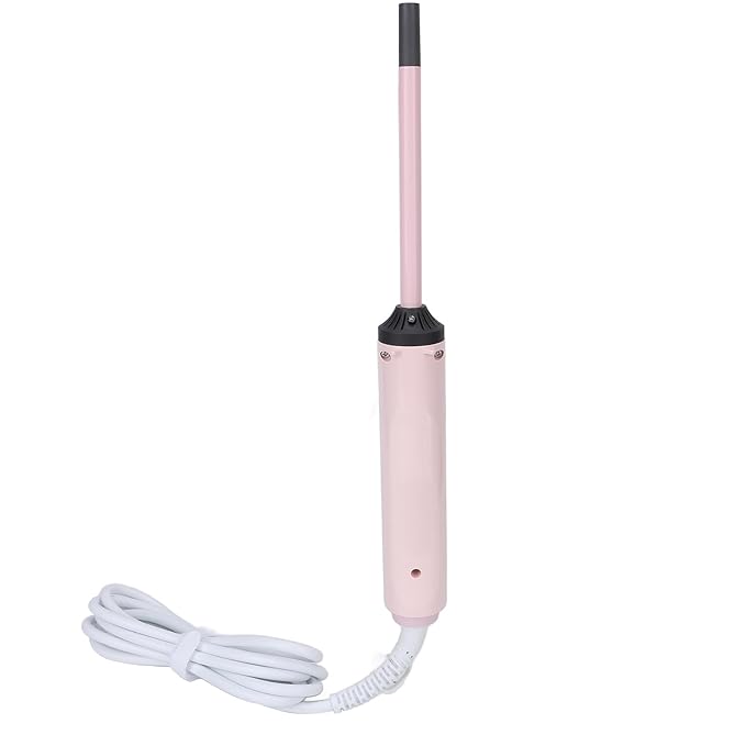 Hair Curler Fine Root 9mm Curling Iron Constant Temperature Curling Wand Iron Conditioning 360° Rotation Hair Waver for Tight Long Lasting Curler Wands for Long Short Hair(US)