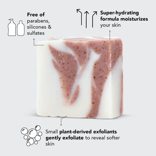 Kitsch Shea Butter Body Wash Bar &amp Castor Oil Shampoo Bar