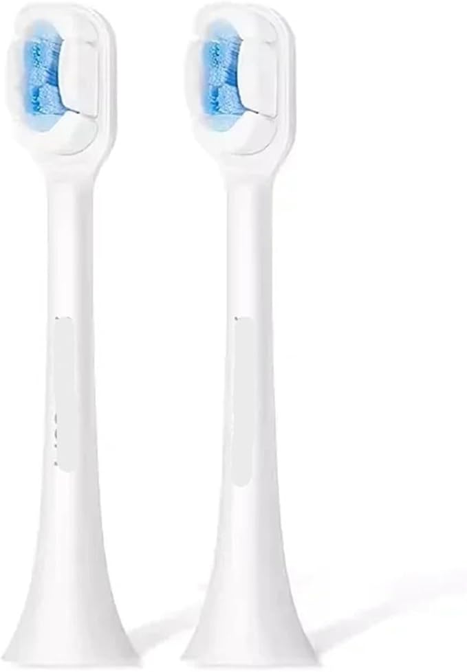 Compatible for Soocas X3 2Pcs Soocare Electric Toothbrush Cloud Feeling Head Compatible for Mi SOOCARE Brush Head Replacement(2 Boxes White)