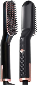 Hair Straightener Smoothing Brush Ceramic Heating Comb Men Beard Straightener Electric Hair Brush Comb Hair Straightening Iron