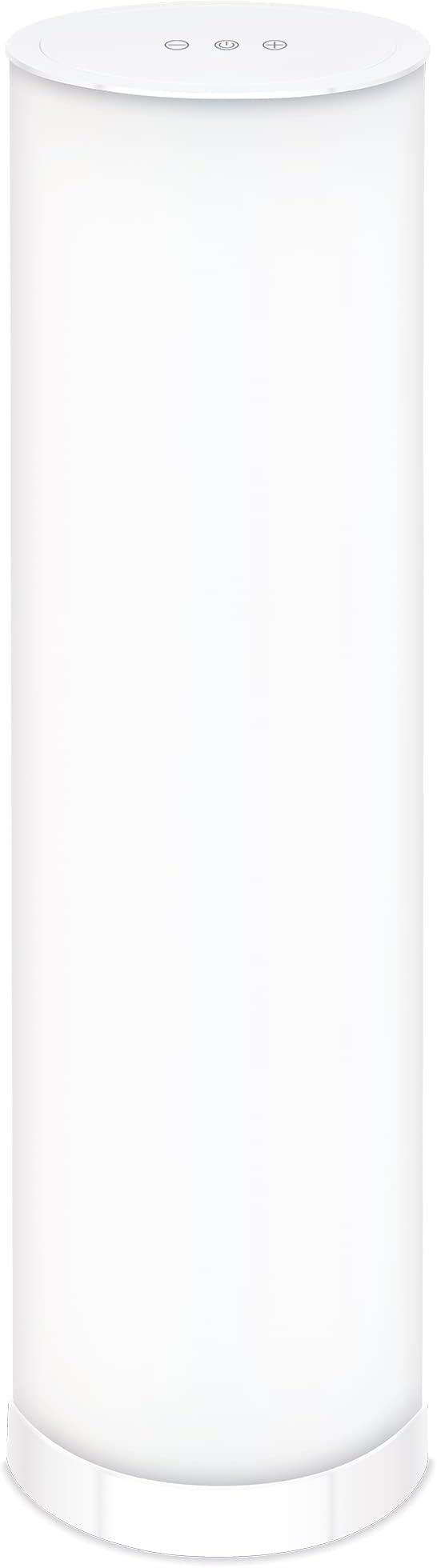 Light Therapy Lamp 24in 10000 LUX - LED Mood and Sunlight Lamp with 360 Degree Light Therapy to Fight Low Energy and Sunlight Deprivation for Home and Office Use White