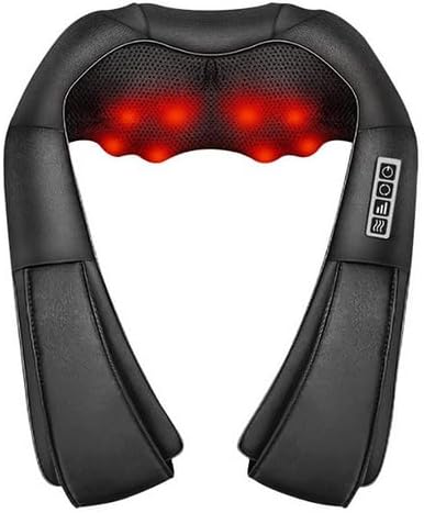 Multi functional massager with three levels of adjustmentShiatsu Neck Back and Shoulder Massager with HeatElectric Deep Tissue 3D Kneading Massage Pillow for Back Calf Legs Full Body Muscle Relax