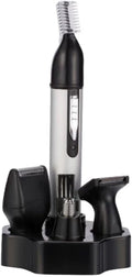 Nose and Ear Hair Trimmer Professional Painless Nose Hair Remover for Men and Women Waterproof Stainless Steel Head Mute Motor Cleaning Brush USB Rechargeable