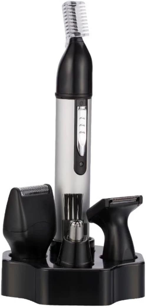 Nose and Ear Hair Trimmer Professional Painless Nose Hair Remover for Men and Women Waterproof Stainless Steel Head Mute Motor Cleaning Brush USB Rechargeable