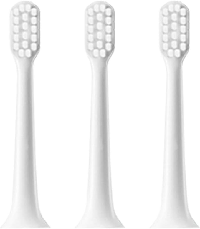 Replacement Toothbrush Head for Compatible for T200 T200C MES606 Sonic Electric Accessories Soft Bristles Nozzles(6pcs)