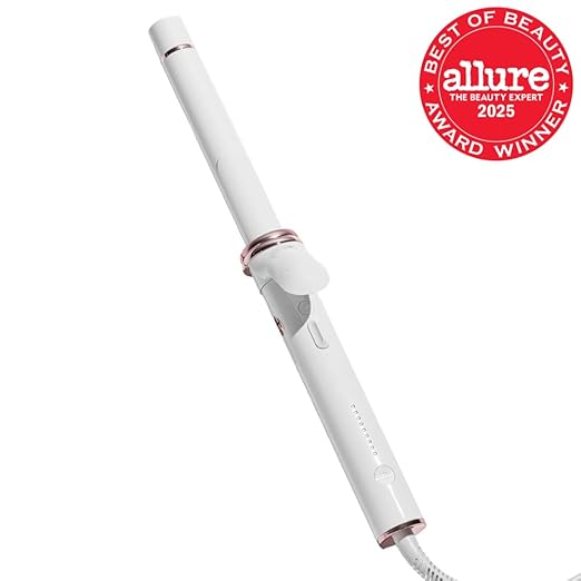 T3 CurlWrap Automatic Rotating Curling Iron with Longer Barrel 2 Timer Settings 9 Heat Settings Auto-Rotating Ceramic Barrel and Ion Generator for Fast Easy Curls and Waves on All Hair Types