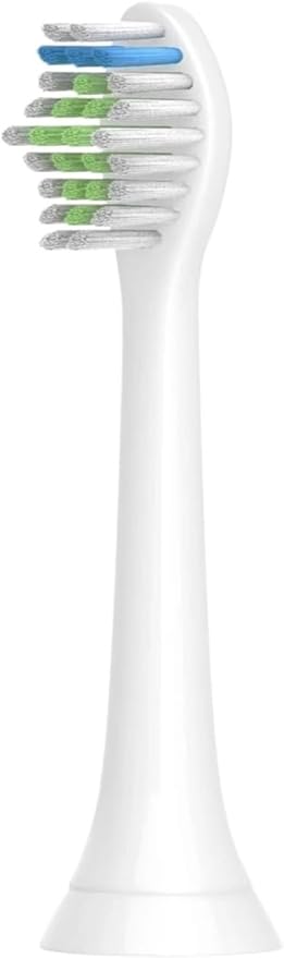 4pcs Replacement Brush Head Compatible with PH Sonic Care Diamondclean Electric Toothbrush(12pcs White)