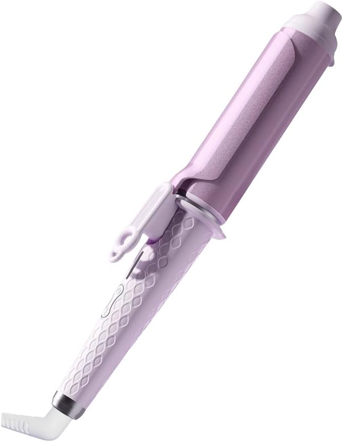 GREEN BREATH 40mm Large Curling WandNegative Ion Curler2 inch Curling IronLarge Barrel Hair CurlerBionic CulerBig Barrel Curling Iron for Long HairHot Tools Professional Curling Rod
