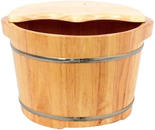 Foot Tub Wooden Foot Basin Reducing Stress Household Foot tub Foot tub Foot Bath Barrel Foot tub Foot tub Wash Foot Bath Barrel Foot Massage Foot Bath Wooden Bucket Foot Spa Household Wash Ba