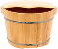 Foot Tub Wooden Foot Basin Reducing Stress Household Foot tub Foot tub Foot Bath Barrel Foot tub Foot tub Wash Foot Bath Barrel Foot Massage Foot Bath Wooden Bucket Foot Spa Household Wash Ba