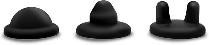 Silicone Massage Head(3 Black)